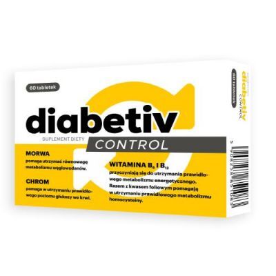 Diabetiv Control, 60 tabl. KRÓTKA DATA 30.11.2025