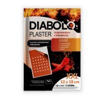 DIABOLO Plaster rozgrzewający z kapsaicyną 1 sztuka