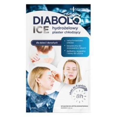 Diabolo Ice Hydrożelowy plaster chłodzący 5x12cm, 1 szt.