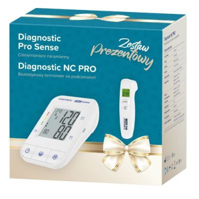 DIAGNOSIS Zestaw prezentowy: Ciśnieniomierz Diagnostic Pro Sense + Termometr Diagnostic NC PRO