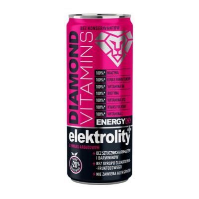 Diamond Vitamins Elektrolity o smaku arbuzowym, 250 ml