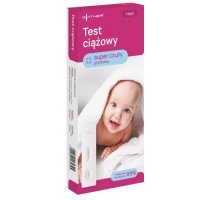 Diather Test ciążowy płytkowy Super czuły, 1szt.