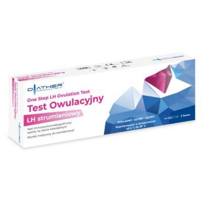 Diather TEST Owulacyjny LH strumieniowy ultraczuły 1 sztuka