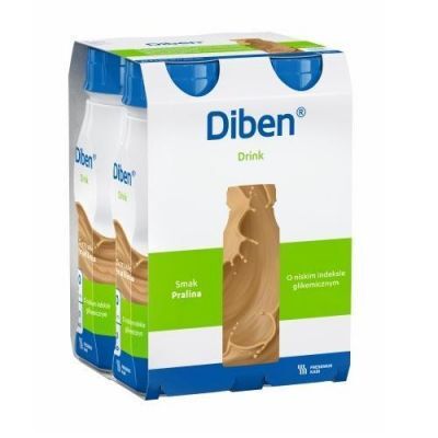 Diben Drink o smaku pralinowym (nowe opakowanie), 4x200ml KRÓTKA DATA 31.08.2026