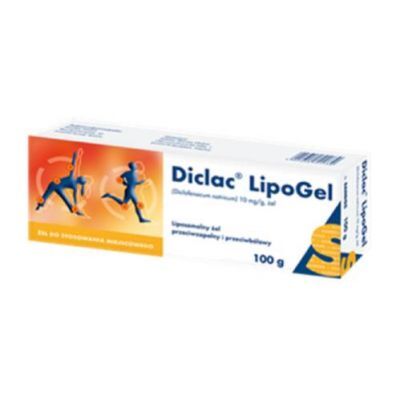 DICLAC Lipogel 10 mg, 100g (INPHARM)