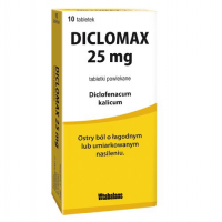 DICLOMAX 25 mg 10 tabletek