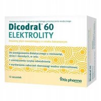 DICODRAL 60 12 saszetek nawadnianie, elektrolity