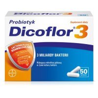 Dicoflor 3 Probiotyk, 50kapsułek