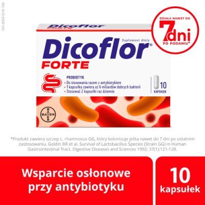 Dicoflor Forte probiotyk, 10 kaps.