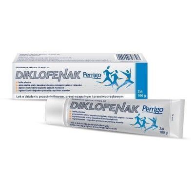 Diklofenak Perrigo Żel 10 mg/g , 100 g