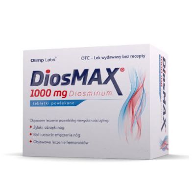 DIOSMAX 1000 mg 60 tabletek OLIMP