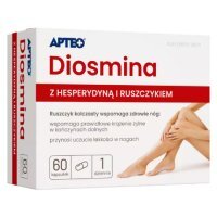 DIOSMINA APTEO z hesperydyną 450 mg + 50 mg 60 kapsułek