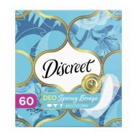 DISCREET Spring Breeze Wkładki higieniczne, 60 sztuk