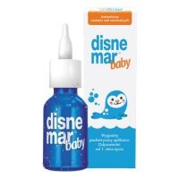 Disnemar Baby Izotoniczny roztwór soli mineralnych do nosa, 25 ml