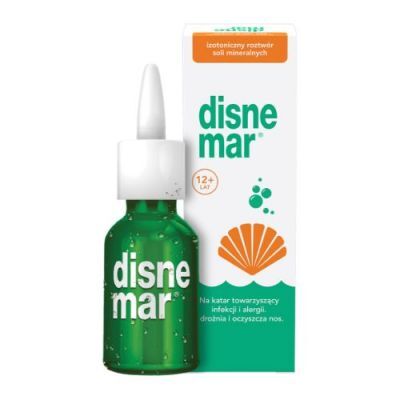 Disnemar Izotoniczny roztwór soli mineralnych do nosa, 25 ml