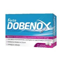 DOBENOX FORTE 500 mg 30 tabletek na żylaki na hemoroidy
