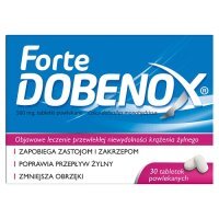 DOBENOX FORTE 500 mg 30 tabletek na żylaki na hemoroidy
