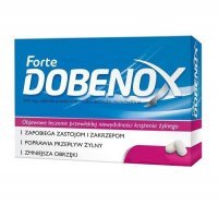 DOBENOX FORTE 500 mg 60 tabletek na żylaki na hemoroidy