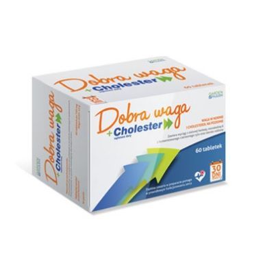 DOBRA WAGA + CHOLESTER 60 tabletek