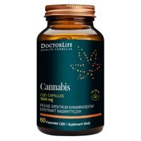 Doctor Life Cannabis CBD, 60 kaps.