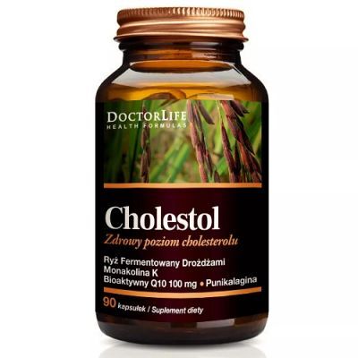 DOCTOR LIFE Cholestol Monakolina K & Co-Q10 60 mg 90 kapsułek