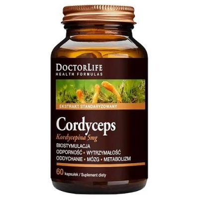 Doctor Life Cordyceps, 60 kapsułek