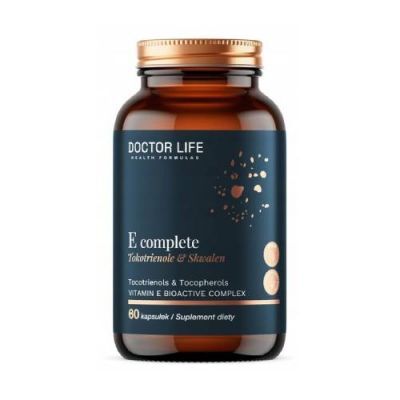 Doctor Life E Complete + Skwalen, 60 kapsułek