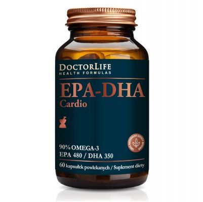 DOCTOR LIFE EPA-DHA Cardio Omega-3 90% 60 kapsułek