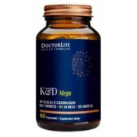 Doctor Life K2 &amp; D3 Mega, 60 kaps.