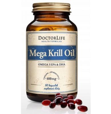DOCTOR LIFE Mega Krill Oil 60 kapsułek