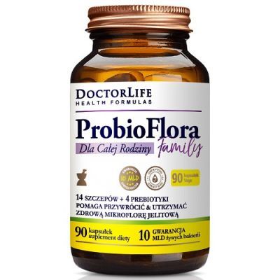 DOCTOR LIFE ProbioFlora Family 90kapsułek