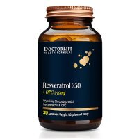 Doctor Life Resveratrol 250 Resweratrol, 30 kaps.