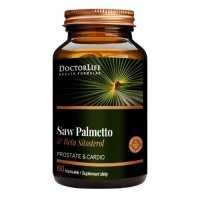Doctor Life Saw Palmetto Extract Palma Sabałowa 160mg, 60 kapsułek