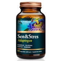 Doctor Life Sen &amp; Stres Adaptogen, 60 kaps.