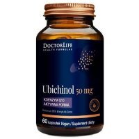 Doctor Life Ubichinol 50 mg Koenzym Q10 forma aktywna, 60 kapsułek