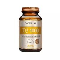 DOCTOR LIFE Vitamin D3 4000 iu 120 kapsułek