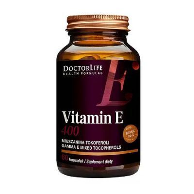Doctor Life Vitamin E-400/250 mg, 60 kaps.