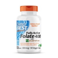 DOCTOR'S BEST Full Active Folate (Kwas foliowy) 400 mcg 90 kapsułek