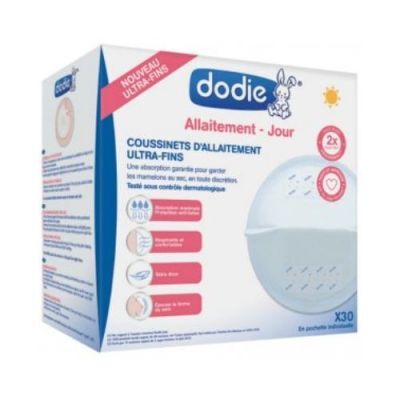 Dodie Cienkie wkładki laktacyjne do biustonosza na dzień, 30szt.