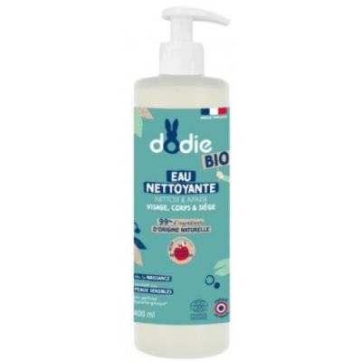 Dodie Organiczna woda oczyszczająca do mycia dla dzieci 3w1, 400ml
