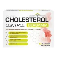 Domowa Apteczka Cholesterol Control Bergamia, 30 kaps.