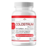DOMOWA APTECZKA Colostrum Bovinum Siara bydlęca, 100 kaps.
