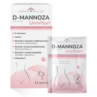 DOMOWA APTECZKA D-mannoza UroVitan, 12 sasz.