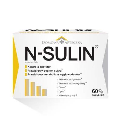 DOMOWA APTECZKA N-Sulin, 60tabl.