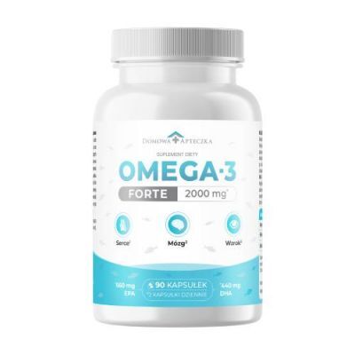 Domowa Apteczka Omega 3 Forte, 90 kaps.