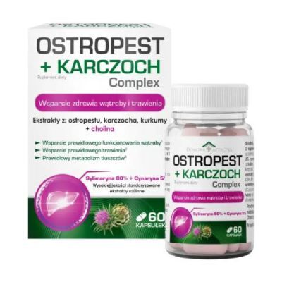 Domowa Apteczka Ostropest + Karczoch Complex, 60 kaps.