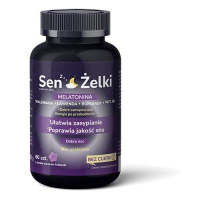 DOMOWA APTECZKA SEN Żelki, 60 szt.