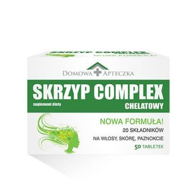 DOMOWA APTECZKA Skrzyp Complex chelatowy, 50 tabletek