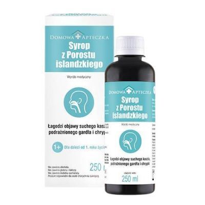 DOMOWA APTECZKA Syrop z porostu islandzkiego, 250ml