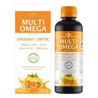 DOMOWA APTECZKA Tran Multiomega Sprawny umysł, 250ml